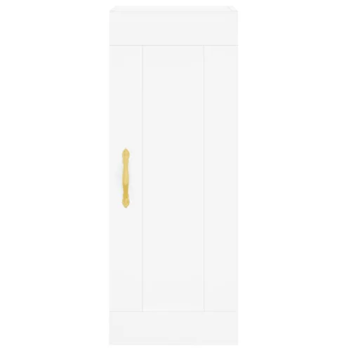  fehér szerelt fa magasszekrény 34,5x34x180 cm