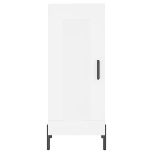  fehér szerelt fa magasszekrény 34,5x34x180 cm