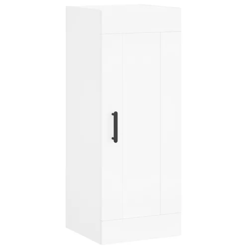  fehér szerelt fa magasszekrény 34,5x34x180 cm