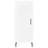  fehér szerelt fa magasszekrény 34,5x34x180 cm