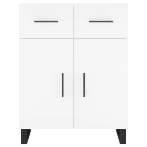  fehér szerelt fa magasszekrény 69,5 x 34 x 180 cm