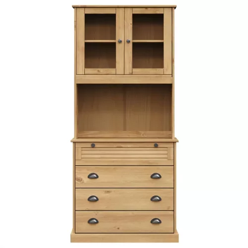  VIGO tömör fenyőfa magasszekrény 80x40x176 cm