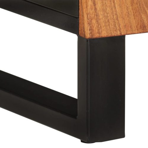  2 részes tömör akácfa fürdőszobai bútorszett