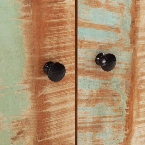  2 részes tömör újrahasznosított fa fürdőszobai bútorszett