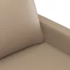  3 részes kávészínű műbőr ülőgarnitúra párnákkal