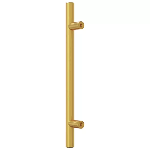  20 db aranyszínű rozsdamentes acél szekrényfogantyú 128 mm