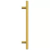  20 db aranyszínű rozsdamentes acél szekrényfogantyú 160 mm