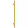  20 db aranyszínű rozsdamentes acél szekrényfogantyú 192 mm