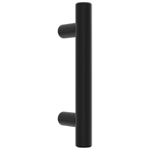  20 db fekete rozsdamentes acél szekrényfogantyú 64 mm