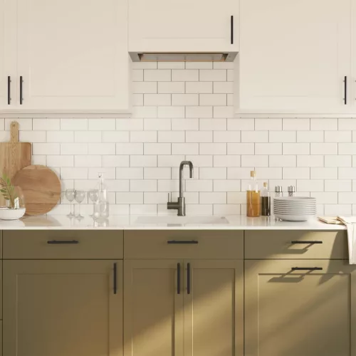  20 db fekete rozsdamentes acél szekrényfogantyú 96 mm