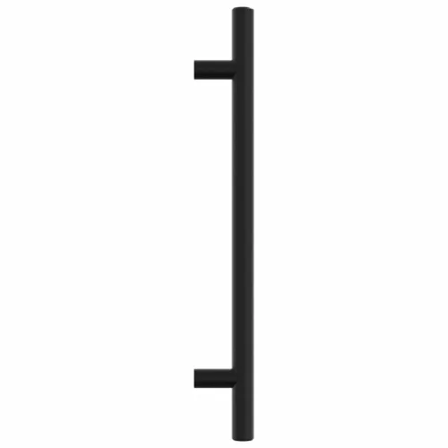  20 db fekete rozsdamentes acél szekrényfogantyú 160 mm