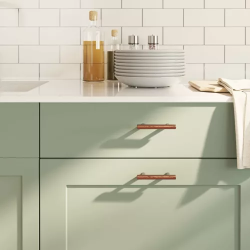  20 db bronz rozsdamentes acél szekrényfogantyú 64 mm