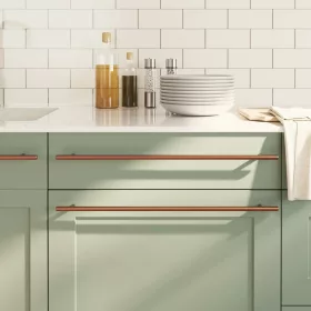  20 db bronz rozsdamentes acél szekrényfogantyú 480 mm