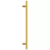  10 db aranyszínű rozsdamentes acél szekrényfogantyú 224 mm