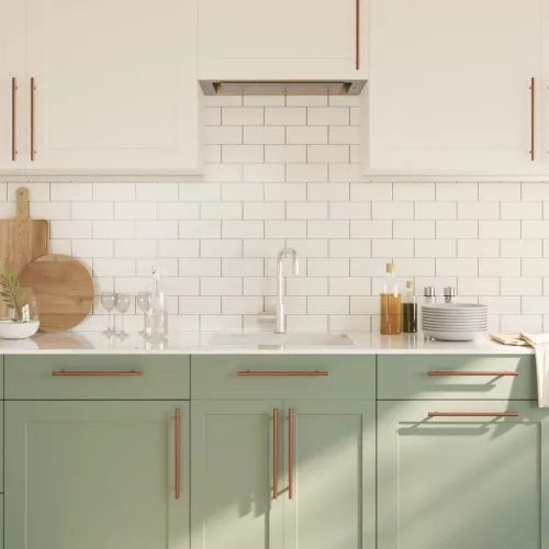  10 db fekete rozsdamentes acél szekrényfogantyú 224 mm