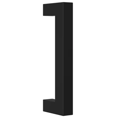  20 db fekete rozsdamentes acél szekrényfogantyú 96 mm