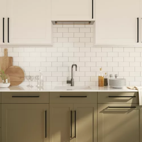  20 db fekete rozsdamentes acél szekrényfogantyú 320 mm