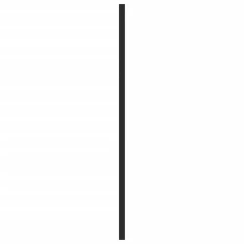  20 db fekete rozsdamentes acél szekrényfogantyú 480 mm