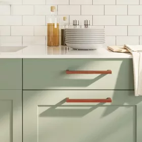  20 db bronz rozsdamentes acél szekrényfogantyú 192 mm