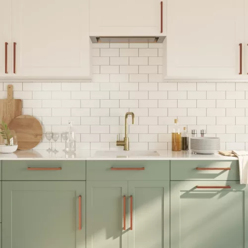  20 db bronz rozsdamentes acél szekrényfogantyú 224 mm