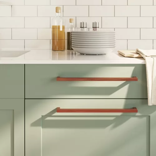  20 db bronz rozsdamentes acél szekrényfogantyú 320 mm