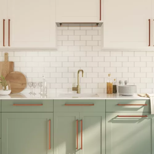  20 db bronz rozsdamentes acél szekrényfogantyú 320 mm