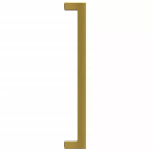  10 db aranyszínű rozsdamentes acél szekrényfogantyú 224 mm