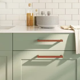  10 db bronz rozsdamentes acél szekrényfogantyú 192 mm