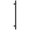  20 db fekete rozsdamentes acél szekrényfogantyú 224 mm