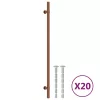  20 db bronz rozsdamentes acél szekrényfogantyú 320 mm