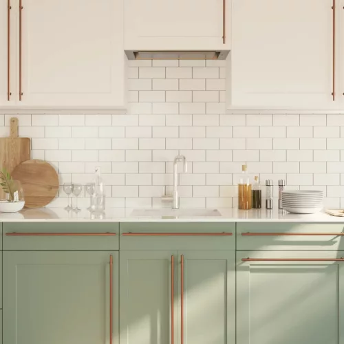  20 db bronz rozsdamentes acél szekrényfogantyú 480 mm