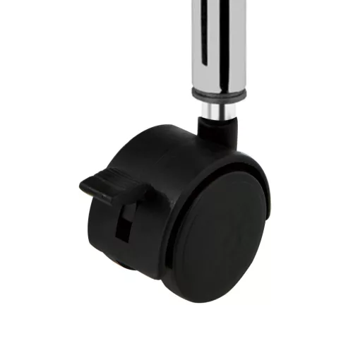  XXL 15 fiókos mozgatható fekete műanyag tárolókocsi