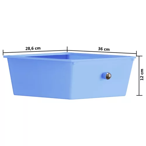  XXL 15 fiókos mozgatható többszínű műanyag tárolókocsi
