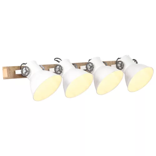  fehér ipari falilámpa 90 x 25 cm E27