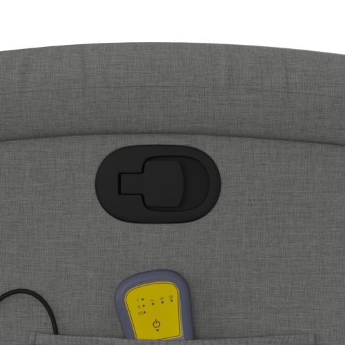  sötétszürke szövet masszázsfotel