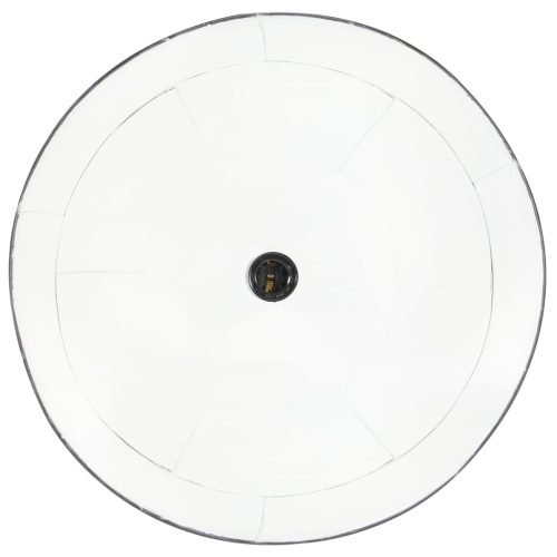  kerek fekete ipari vintage függőlámpa 25 W 41 cm E27