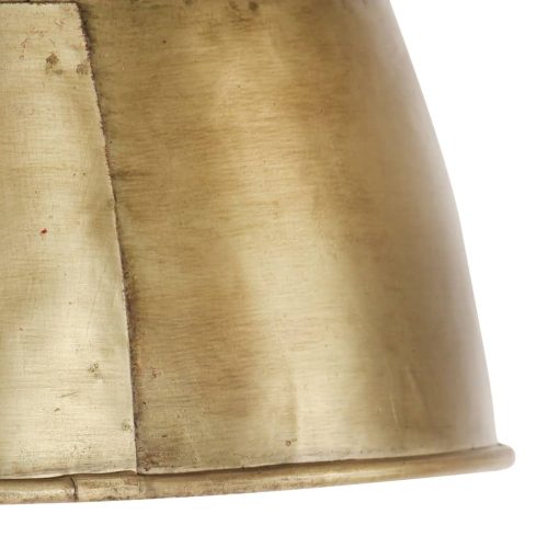  kerek sárgaréz vintage ipari függőlámpa 25 W 31 cm E27