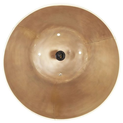  kerek sárgaréz ipari függőlámpa 25 W 42 cm E27