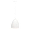 kerek fehér ipari függőlámpa 25 W 42 cm E27