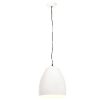  kerek fehér ipari függőlámpa 25 W 42 cm E27