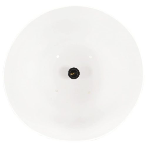  kerek fehér ipari függőlámpa 25 W 42 cm E27