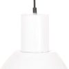  kerek fehér függőlámpa 25 W 28,5 cm E27