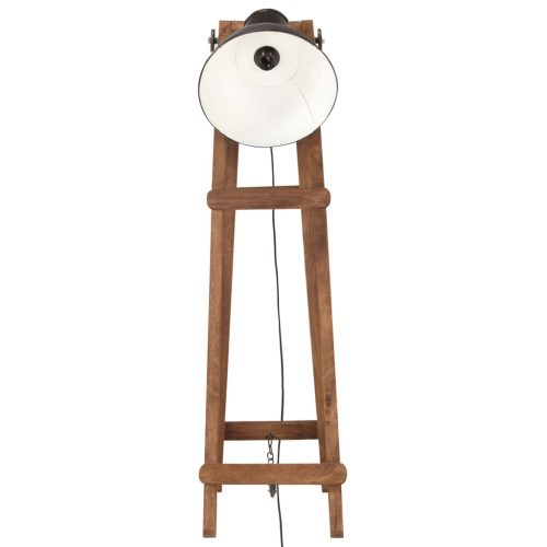  fekete tömör mangófa állólámpa E27