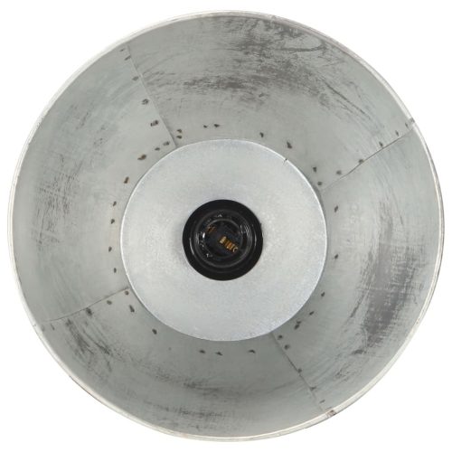  3 db ezüstszínű tömör mangófa állólámpa E27