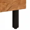  2 db tömör akácfa kisszekrények 60 x 33 x 75 cm