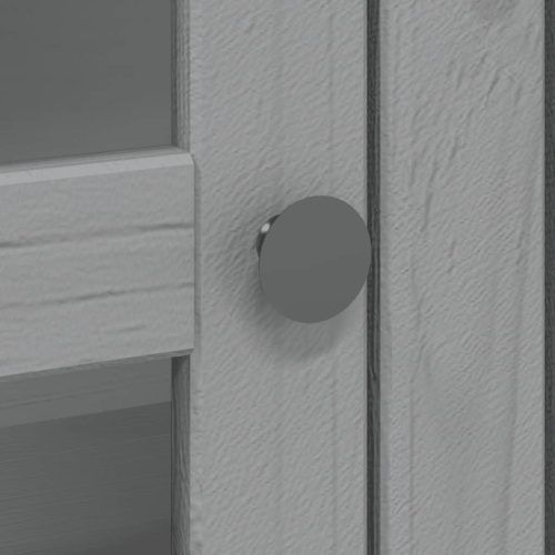  BODO szürke tömör fenyőfa magasszekrény 115,5x43x200,5 cm