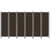  barna 6 paneles paraván 300 x 180 cm
