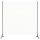  fehér 1 paneles szövet paraván 175 x 180 cm