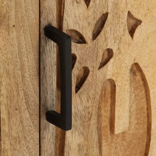  tömör mangófa éjjeliszekrény 40 x 30 x 50 cm