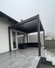 Bioklimatische Pergola / Lamellendach 3x3 m - weiß